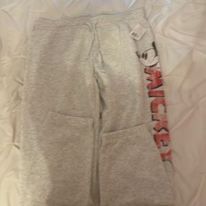 Kohl’s Micky mouse joggers size XL